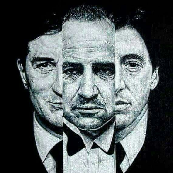 •Robert de Niro• •Marlon Brando• •Al Pacino• | Cartazes de filmes