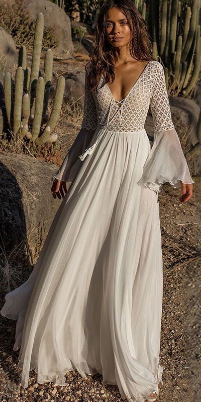 Great Presale V-neck Flared Sleeveless Maxi Dress Great Presale V-neck Flared Sleeveless Maxi Dress