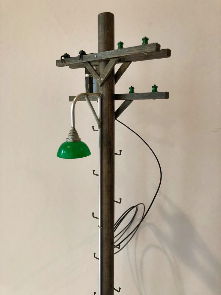 Magickwood Street Light Miniatures Doll House Street Light Miniatures Doll House, Utility Pole Light Fixtures