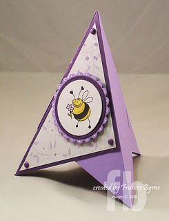 triangle fold card