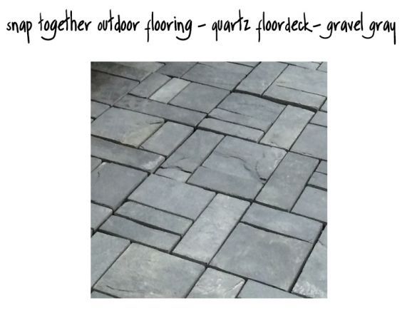 Real Stone Patio Tiles Snap Together Outdoor Flooring Designs Diy Real Stone Patio Tiles Snap Together, Snap Together Slate Patio Tiles