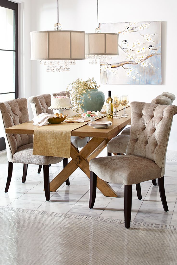 Colette Sandshell Dining Chair With Espresso Wood Rooms Colette Sandshell Dining Chair With Espresso Wood Rooms Tablescapes Chairs Room
