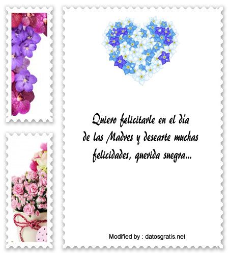 Bonitos Mensajes Por El Dia De La Madre Para Mi Suegra Dia De