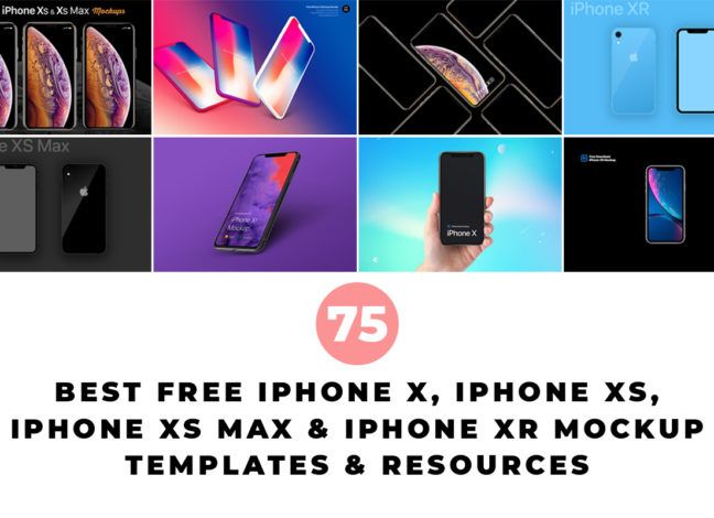 Download 75 Best Free Iphone X Iphone Xs Iphone Xs Max Iphone Xr Mockups Mockup Templates Free Iphone Free Photoshop