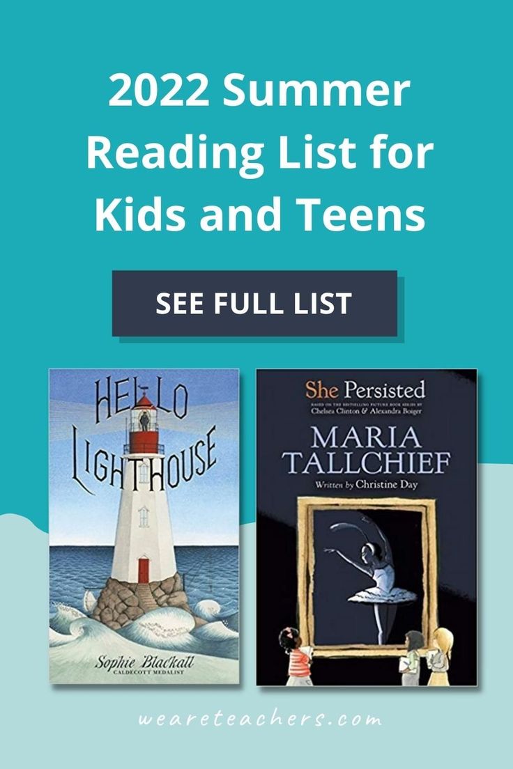 Summer Reading List 2024 (150+ Books for PreK to Grade 12) Summer