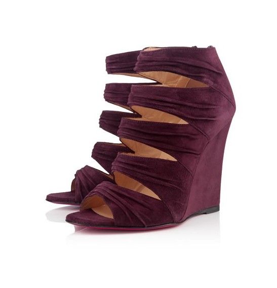 CHRISTIAN LOUBOUTIN Tacones granate CHRISTIAN LOUBOUTIN Tacones granate