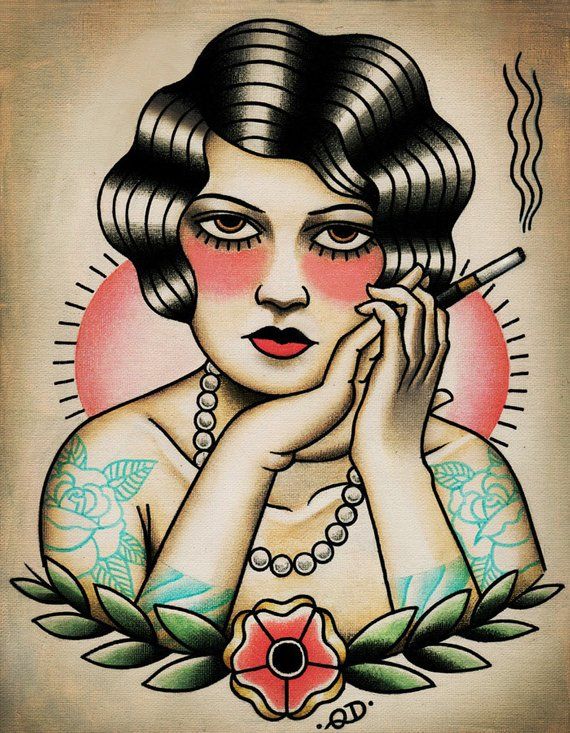 Retro tattoo oral group