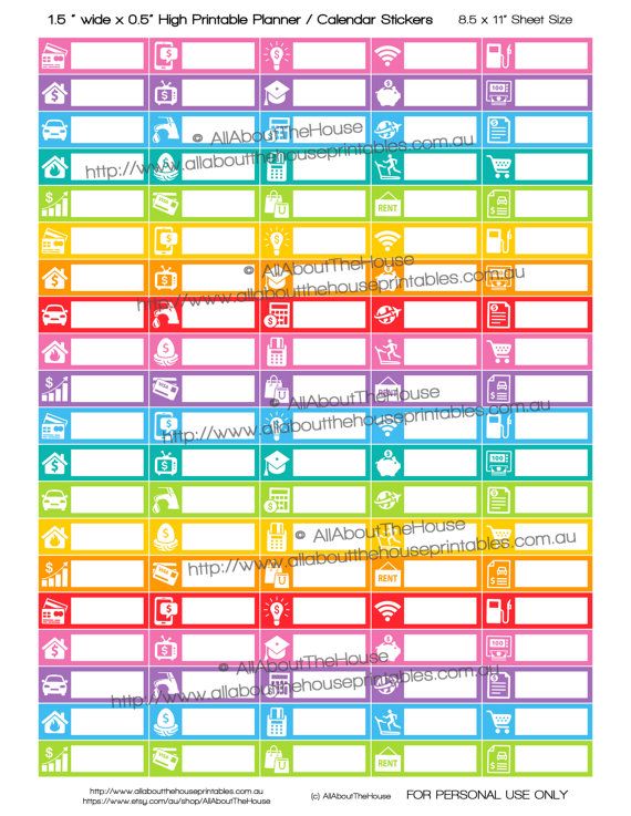 bill budget planner