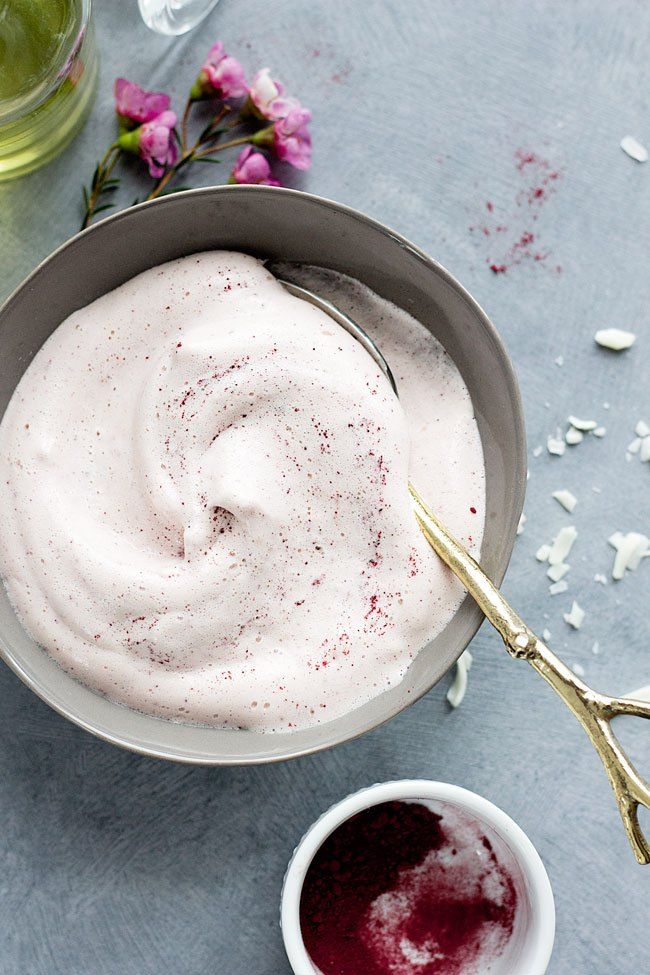 Whipped soap