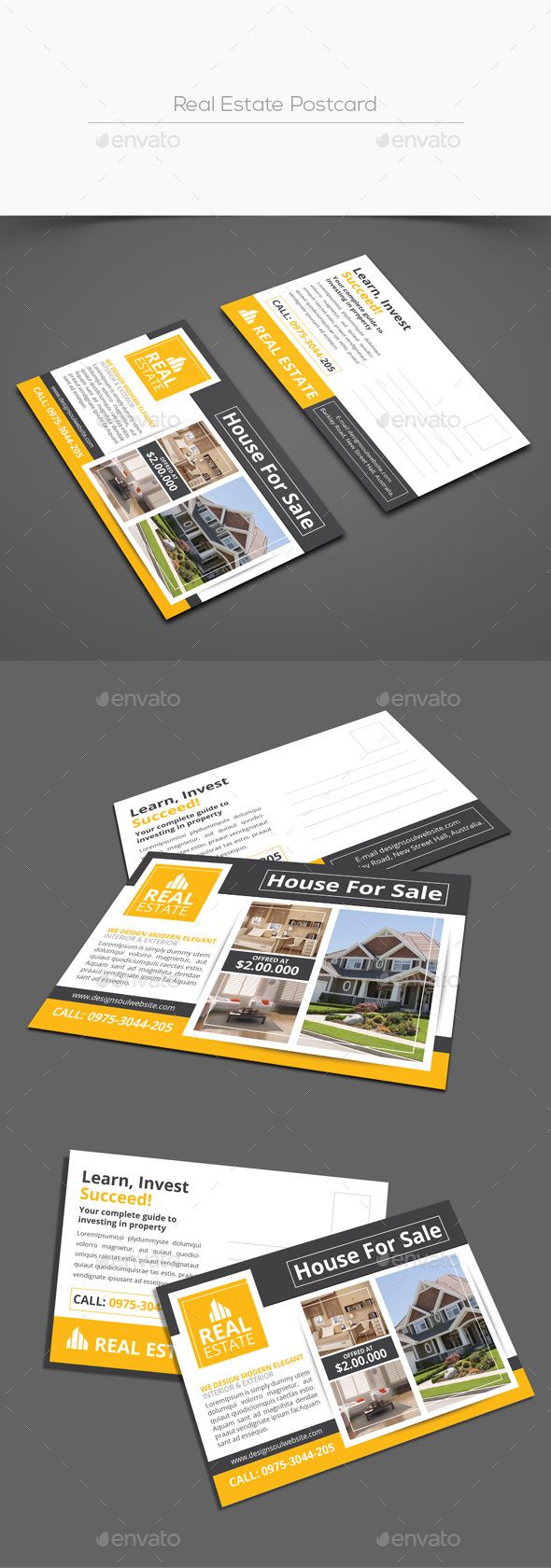 real estate postcard templates