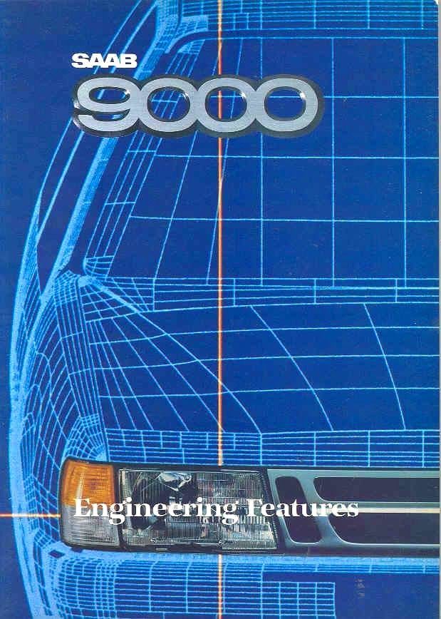 Saab 9000 Saab Saab 900 Brochure Cover