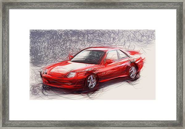 12 Honda Prelude Draw Carstoon Concept Print Framed Print By Carstoon Com Bring This Print To Life With Hundreds Of Honda Prelude Drawing Frames Framed Prints