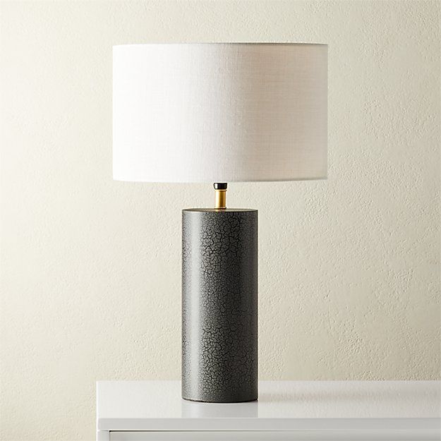 24 Inch Antique Gold Cement Base Table Lamp Gold Table Lamp Table Lamp Grey Table Lamps