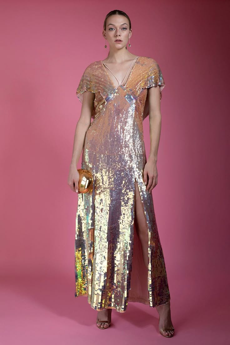 Gold bardot dress cheap