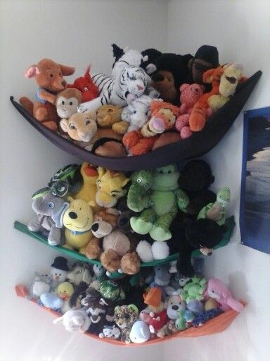 Best 20 Stuffed Animal Hammock Ideas On Pinterest Toy Diy Stuffed Animal Hammock Made Out Of S Fabric Folded Into A Triangle With