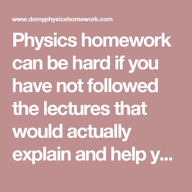 Physics homework help problems