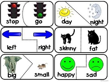 Worksheet Ten Exampes Of Antonyms 231 best slp synonymantonym freebies images on pinterest antonyms learning about can be fun here are 30 self checking puzzle pieces of opposites