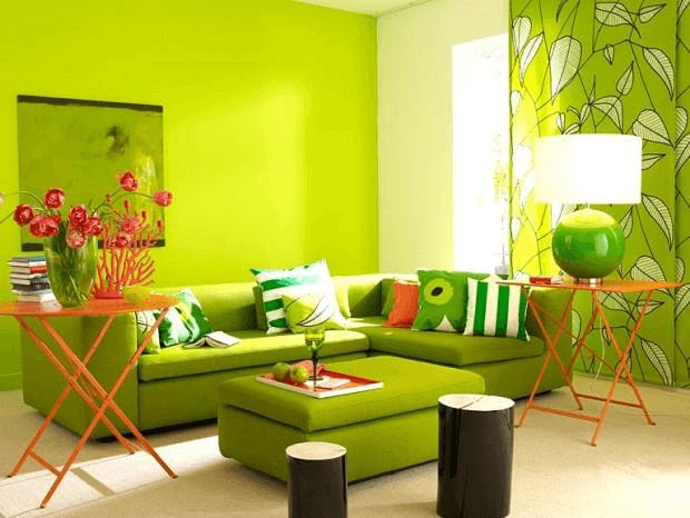 Wohnzimmer Bilder Grün wohnzimmerbeleuchtung Living room decor