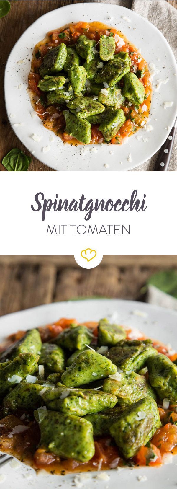 Ab heute gibt es Gnocchi in Grün: Zur klassischen Basis aus Kartoffeln, Mehl un...
