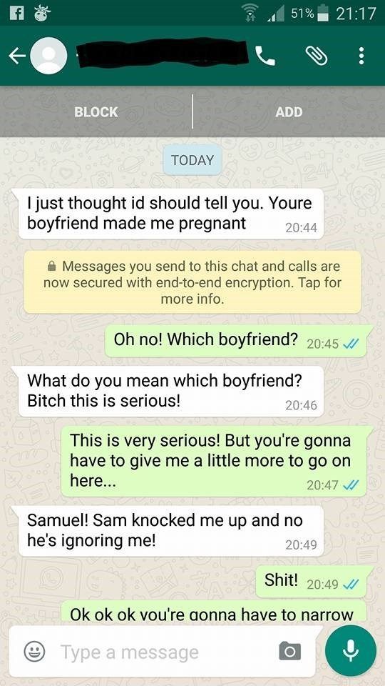 Woman Trolls Some Sorry Stranger After a Text Claims