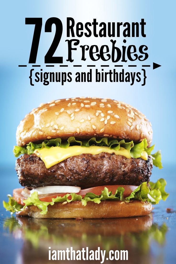 Coupons for eating out