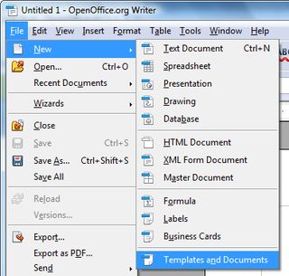 receipt template open office