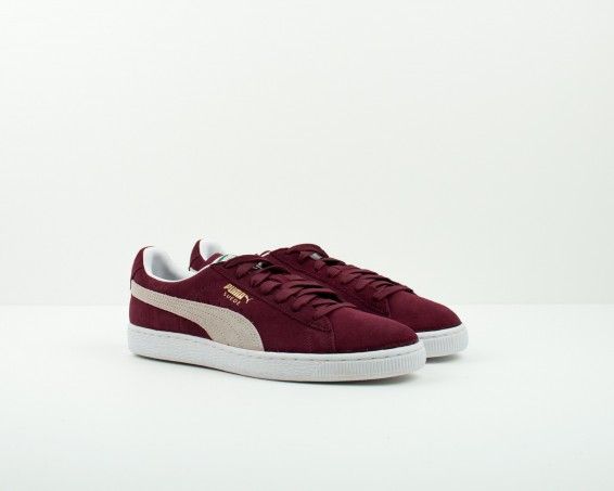 puma suede granate