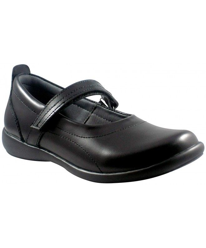 BOBBLEKIDS Little Girls Black Soft Leather Shoes Carla 3M BOBBLEKIDS Little Girls Black Soft Leather Shoes Carla 3M