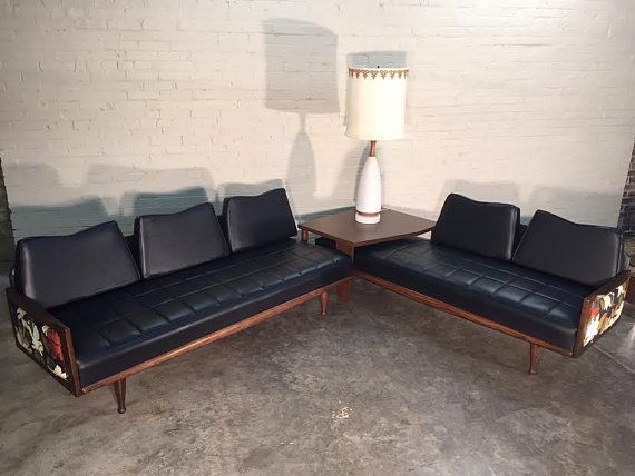 Mid Century Danish Modern Sectional Sofa By Modernmidcenturyfurn Couch Danish Modern Sectional Sofa, Mid Century Sofa Corner Table
