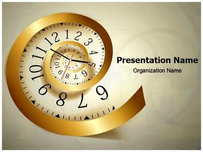 clock powerpoint template