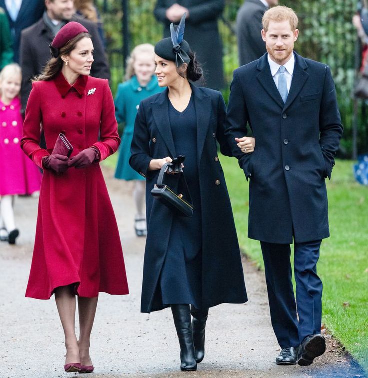 Kate Middleton Red A Line Winter Coat With Long Sleeves Princess Women Kate Middleton Coat Princess, Kate Middleton Red Winter Coat Womens
