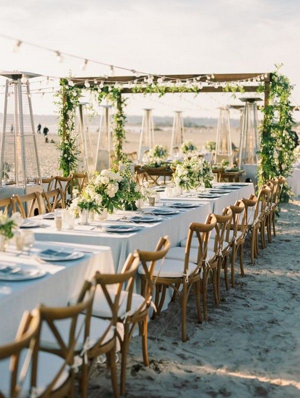 20 Stunning Beach Wedding Reception Ideas for Summer 2021 - Page 2 of 2