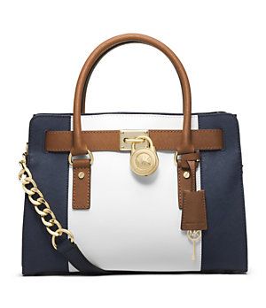 MICHAEL Michael Kors Colorblocked East/West Satchel | Dillard\u0027s Mobile