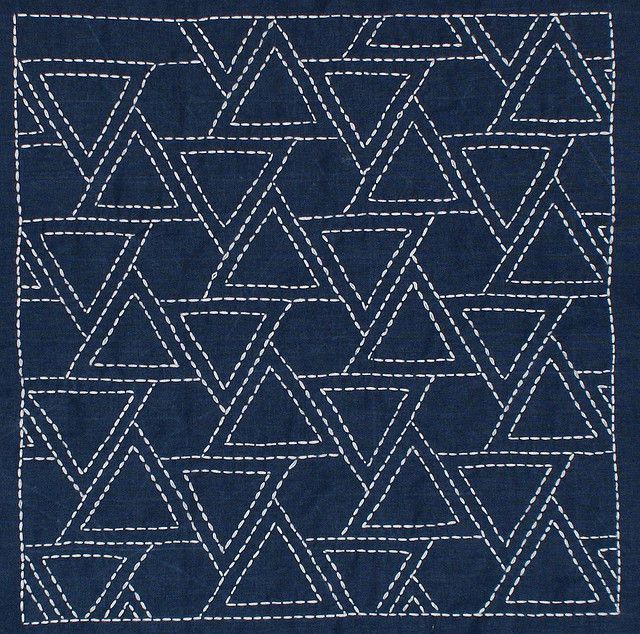268 best A) Quilts - Sashiko images on Pinterest Japanese embroidery, Embroidery stitches and ...