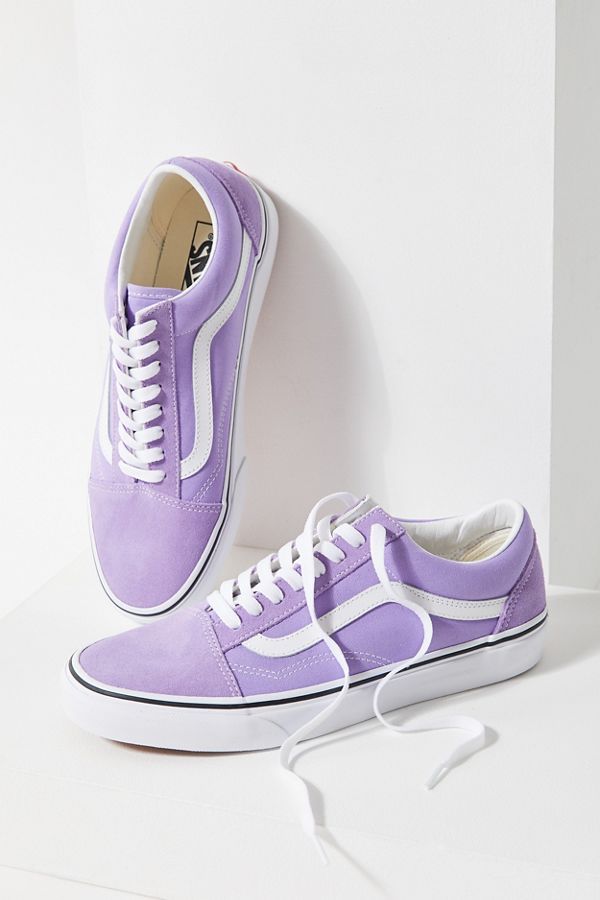 vans old skool violet pastel