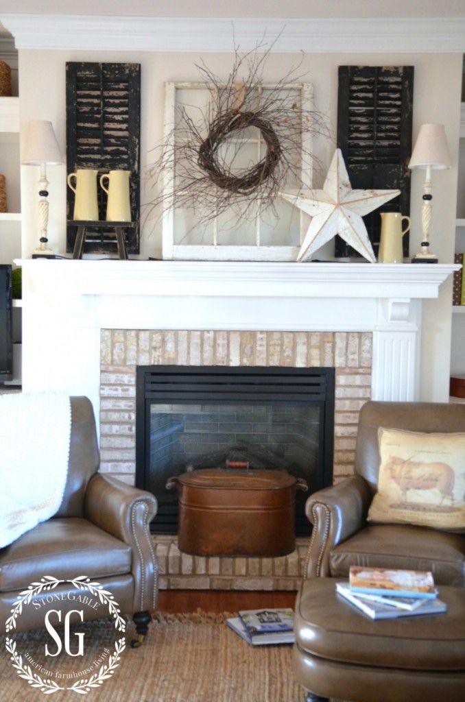 Best 25+ Fireplace mantel decorations ideas on Pinterest | Fire place mantel decor Mantle decorating and Shelf ideas for living room
