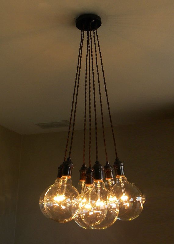 Modern Dining Chandelier 7 Light Cer Pendant Uk Industrial Lamps Ceiling Lights Ceiling Pendant Lights, Light Bulb Chandelier Modern
