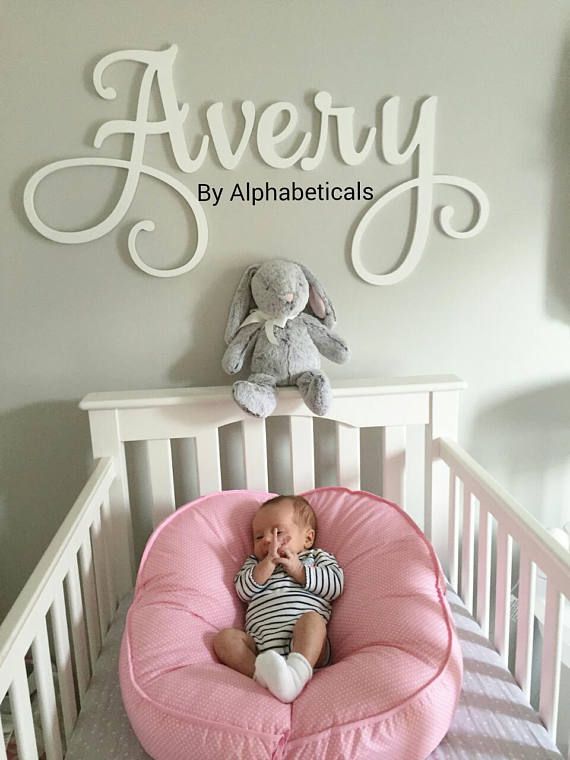 Name Sign For Nursery Boy Wooden Letters Wall Decor Nursery Name Sign Wooden Letters Wall For