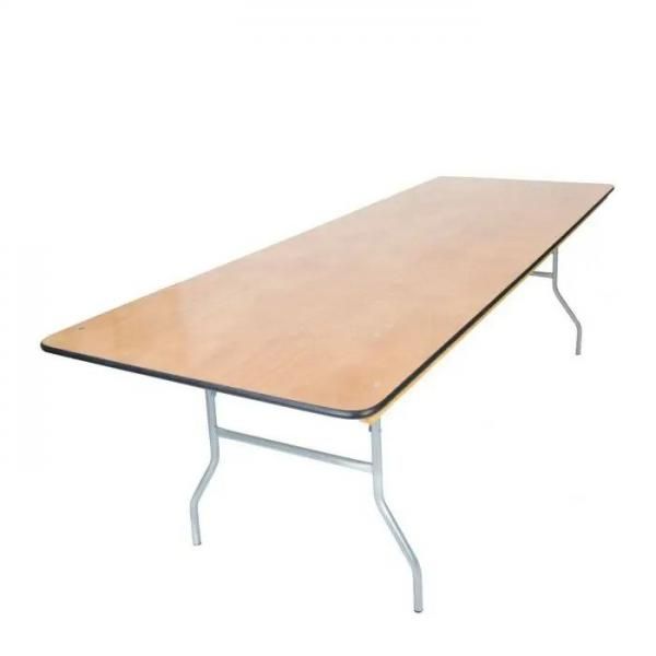 8ft X 40 Wide Plywood Table Wood Folding Wide Plywood Table Wood Folding, How Wide Are 8 Ft Tables