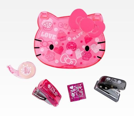 1263 Best Hello Kitty Images On Pinterest Grinding Hello Kitty Mini Desk Accessory Set Squiggle