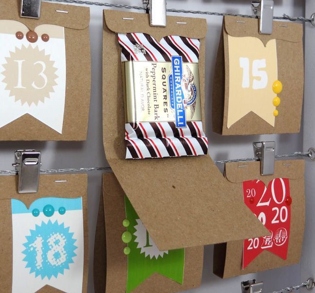 Diy Chocolate Advent Calendar : Calendario de adviento para niños http Diy Chocolate Advent Calendar : Calendario de adviento para niños http