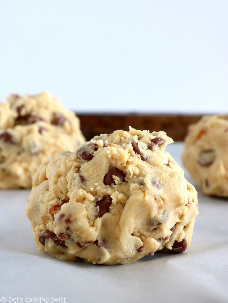 Cookies New Yorkais De Chez Levain Bakery Del S Cooking Twist Recette Cookies Recette Cookies Et Biscuits Cookies Moelleux