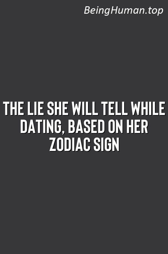 White lie dating