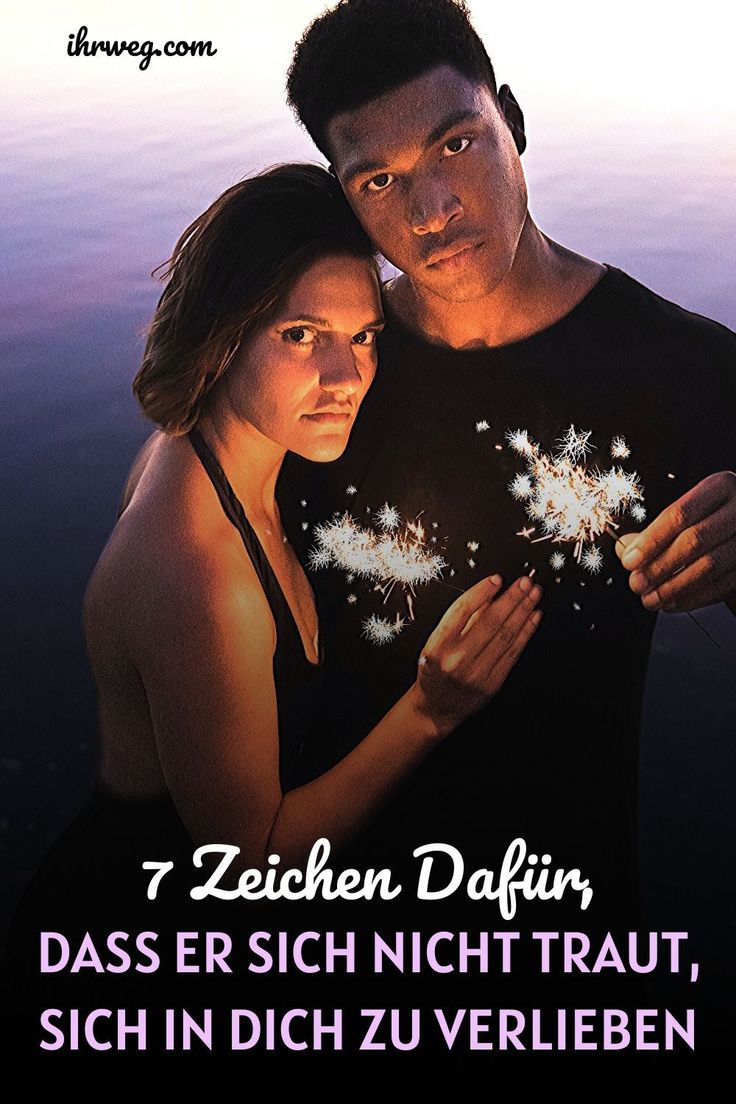 Flirten zeichen mann