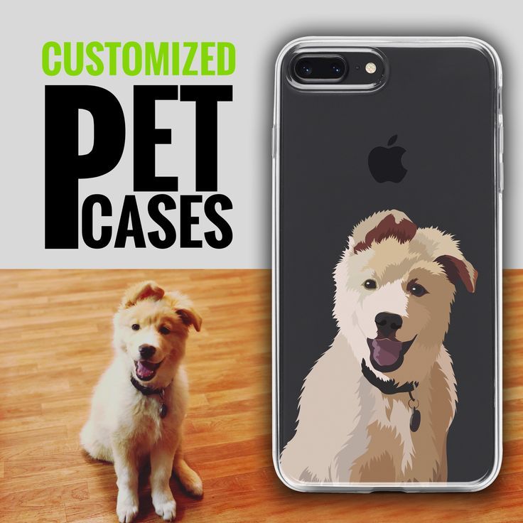 Custom Case Cartoonize Your Pet Big Dog Little Dog Pets Your Pet