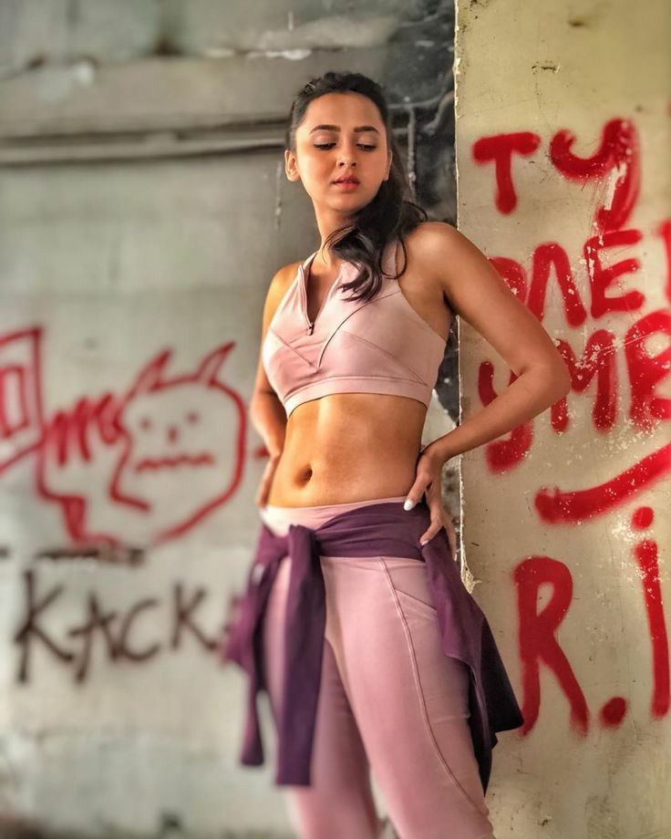 Tejasswi Prakash's Workout | Bollywood girls, Indian actress hot pics, Most beautiful indian actress