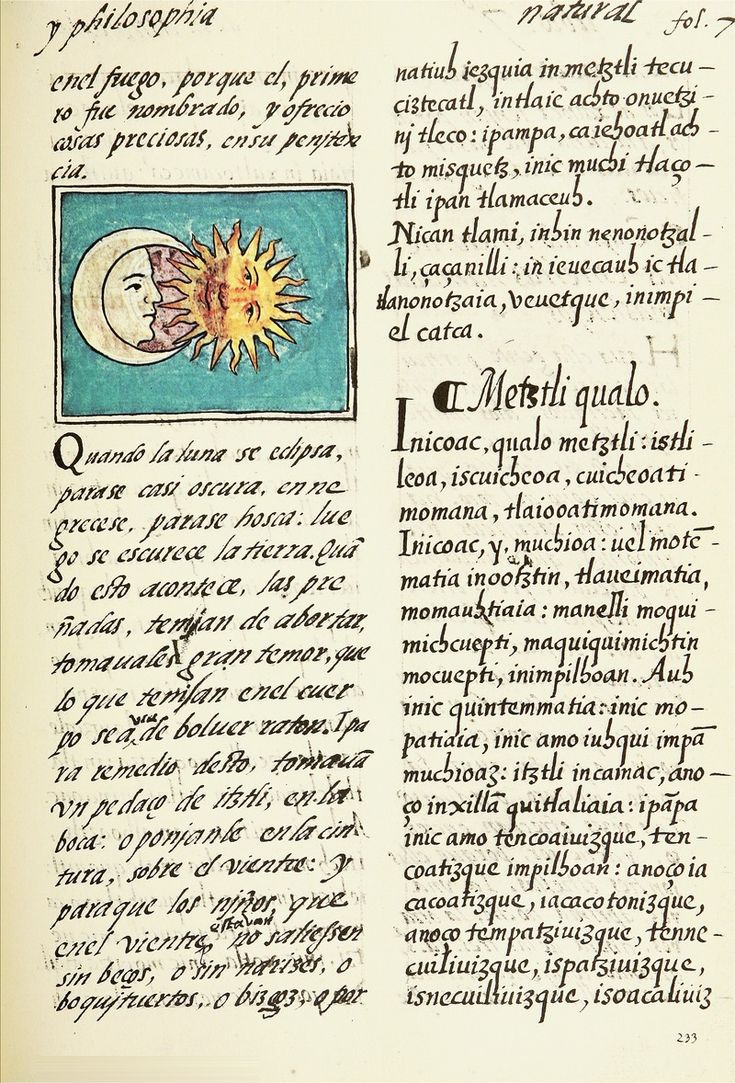 The Florentine Codex Lunar Eclipse Tiff Arte Historia Del Arte Inventos