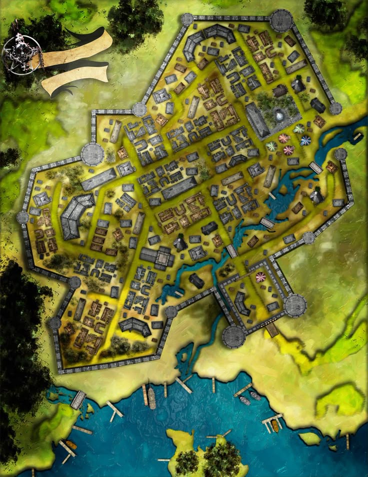 dundjinni map fantasy maps rpg software forums dungeon pathfinder never posted mapping town village medieval cities dd dnd walled cidade