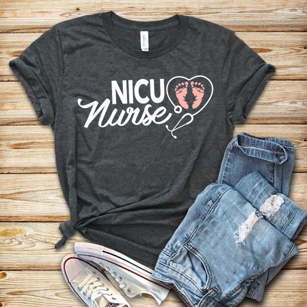 Registered Nurse Cotton Infant Girl Shirt Short Sleeve