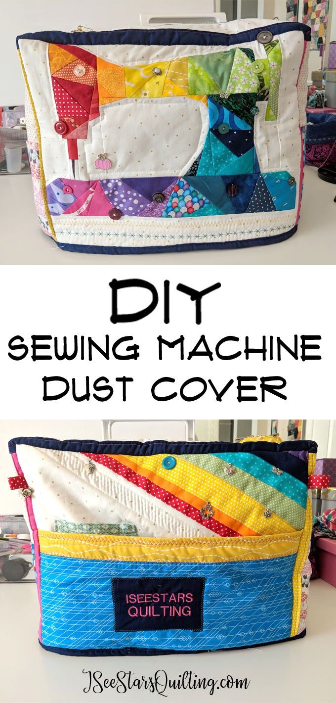 How cute is this DIY Sewing Machine Cover?!? I want to make one! She even lists … How cute is this DIY Sewing Machine Cover?!? I want to make one! She even lists …